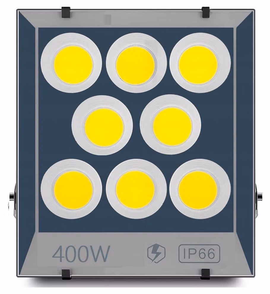 Alogeno Led All'aperto Per Giardino Garage Edificio Hall 400W Impermeabile