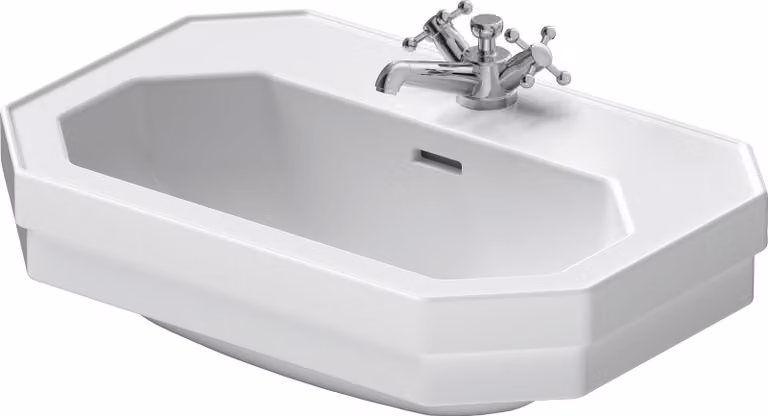 Duravit 1930 lavabo, 60x41cm, 1 trou pour robinet, 0438600000, 0438600000