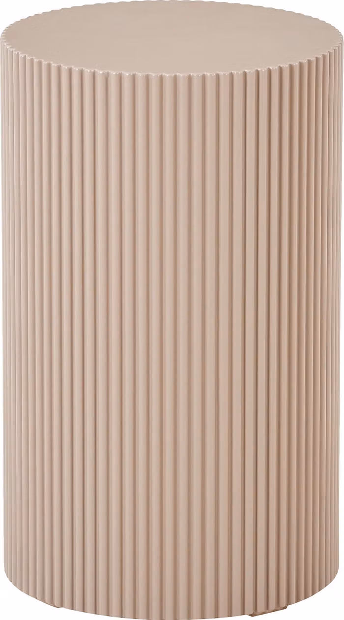 Tavolo ad angolo Farense Ø30cm beige.