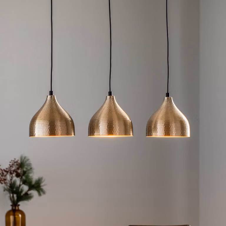 Lampada a sospensione Tattoo 6212 Opviq, dimmerabile, Bronzo / Ottone antico, Soggiorno / Sala da pranzo, Metallo, marocchino / arabo, Lampada a sospensione