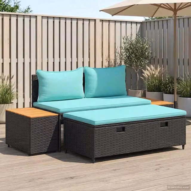 Set di divani da esterno 4 -Seater 4 pz 55 x 30 x 39 cm 42025894
