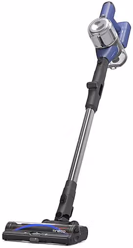 Aspirapolvere senza fili Tineco Pure One S50 Blue e Black, potenza 350 W, autonomia 95 min, contenitore polvere 0,6 l, spazzola anti-tangle per peli di animali e sistema ClogLess