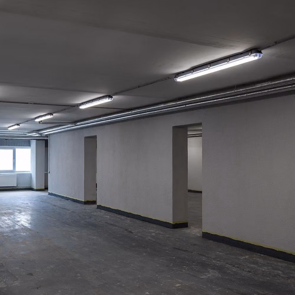 4 lampade a LED da incasso, 5760 lumen, bianco freddo, L 150 cm, VT-1574
