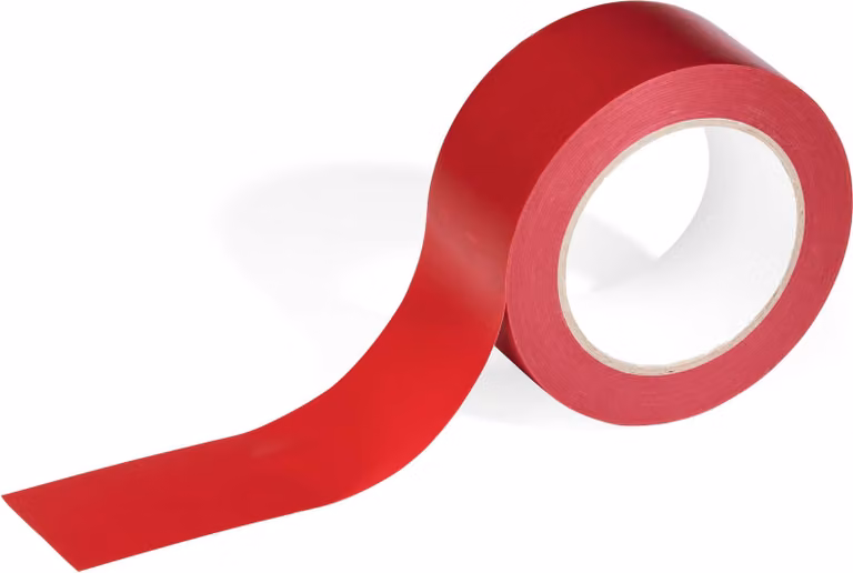 DURABLE Nastro per marcatura DURALINE® BASIC 50/016, Rosso, 104403