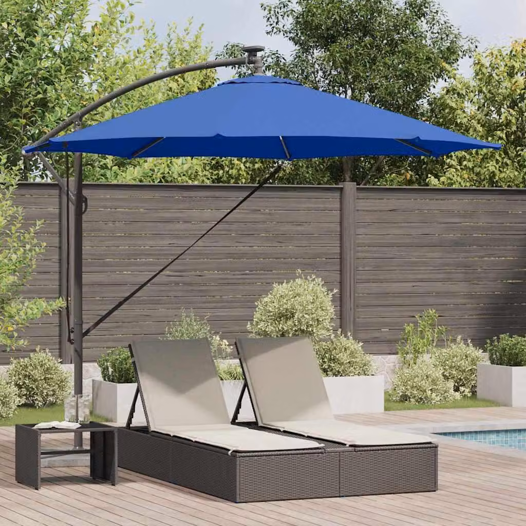 Maison Exclusive - Ombrellone, dimensioni 294 x 294 x 248 cm, realizzato in poliestere e alluminio