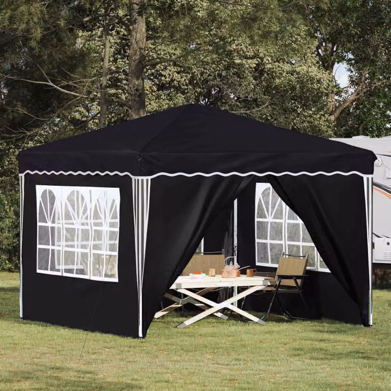 Maison Exclusive - Tenda pop-up per feste, dimensioni 288 x 288 x 245 cm, tessuto Oxford color antracite
