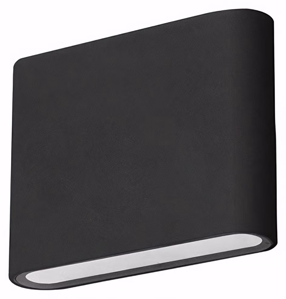 Lampada da esterno LED C4 Slim - 5W, luce calda, 268 lm, grado di protezione IP54, colore nero