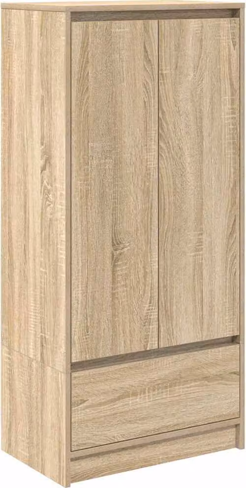 Armadio con Cassetto Rovere Sonoma 55,5x34x119,5 cm Truciolato