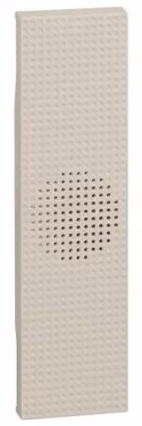 Cover Bticino Living Now per suoneria in bronzo/ronzatore 1 modulo - sabbia KM15