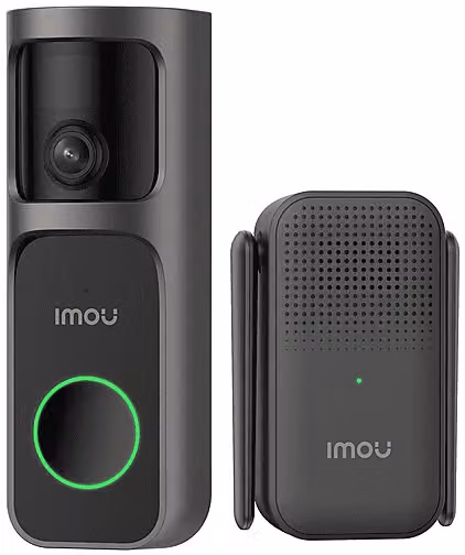 Campanello Smart Imou Doorbell 3S 2K Kit con videocamera Wi-Fi colore nero