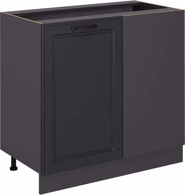 Mobile ad angolo cucina Vicco R-Line Antracite rustico senza piano di lavoro L: 86 cm