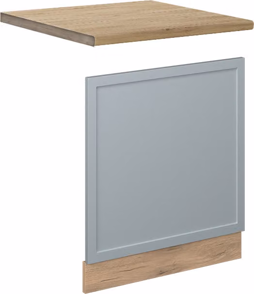 Pannello frontale Vicco Fame-Line Blu-grigio chiaro 60 cm Senza piano di lavoro, Model 49961