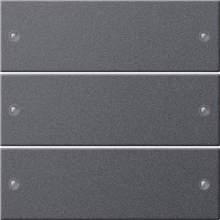 Gira 218328 Set di interruttori a bilanciere a 3 vie Sistema 55 antracite