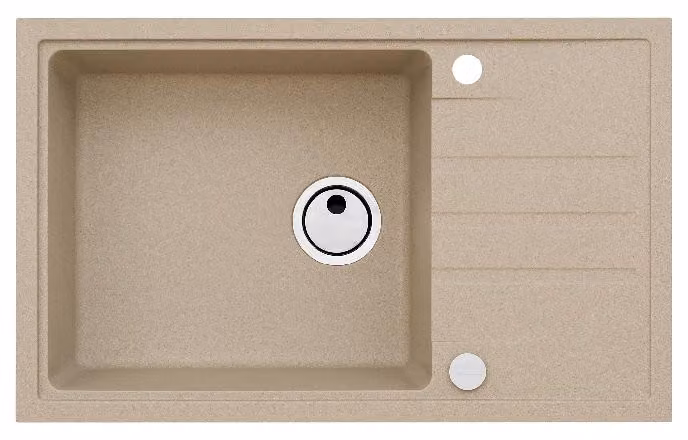 Lavello in granito ALVEUS Intermezzo 130 Beige 55 780x480 mm 1117048