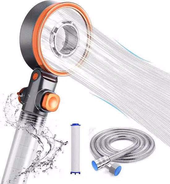 Soffione doccia con getti idromassaggio e filtro: a risparmio idrico e con funzione massaggiante