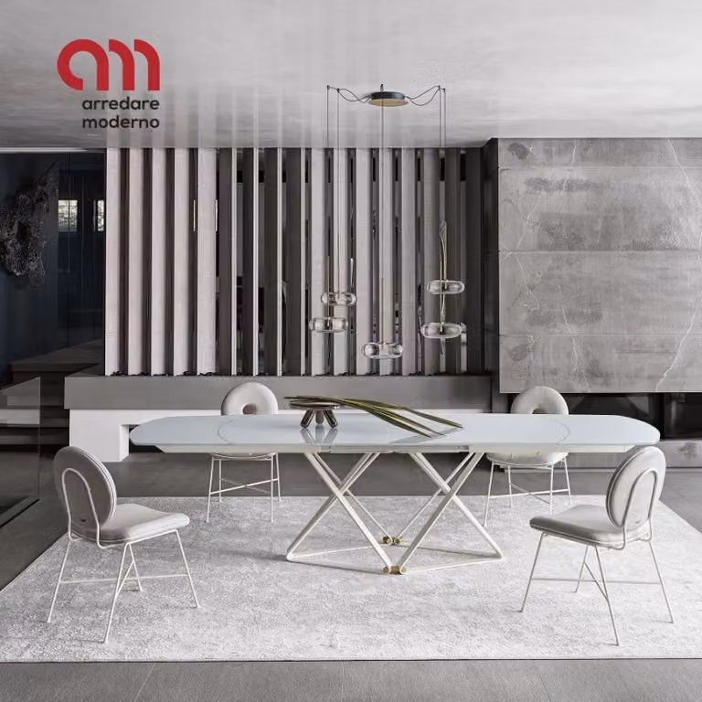 Tavolo Delta a botte allungabile Bontempi Casa