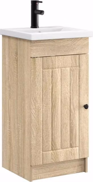 Mobile da bagno con Lavabo | Armadio Lavabo Rovere Sonoma 42 x 40 x 84,5 cm