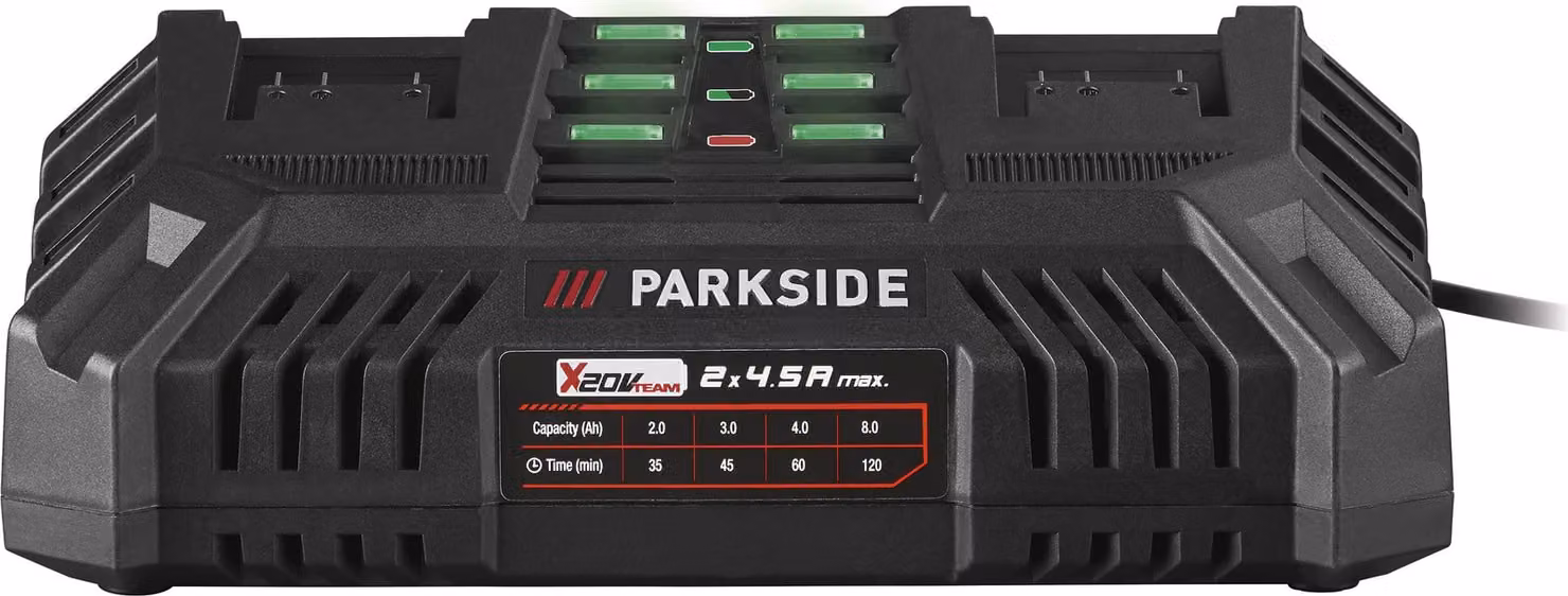 PARKSIDE® Caricatore rapido doppio PDLSG 20 B1