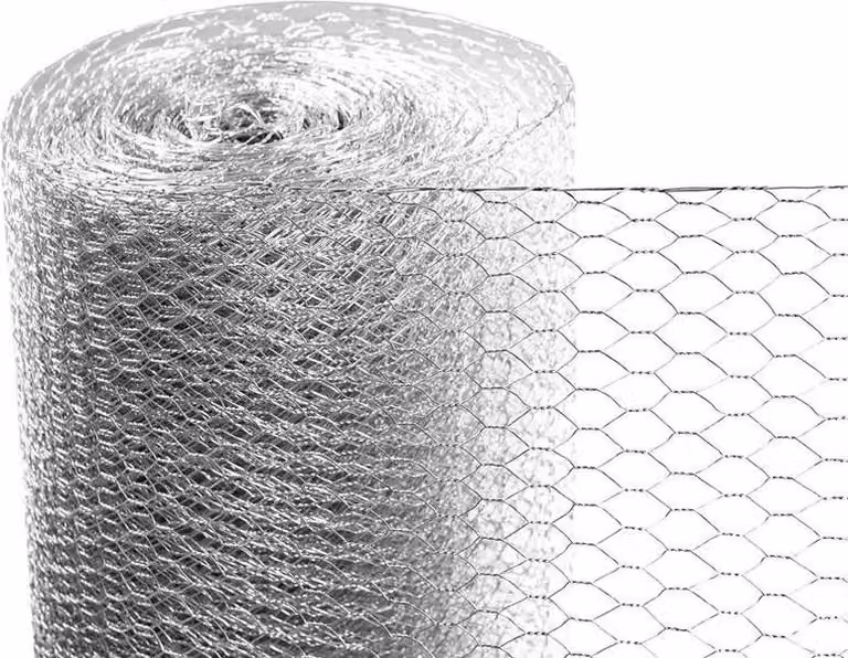 Filo per voliera a maglia esagonale 1,00 x 25 m filo per conigli Rete metallica 13 mm