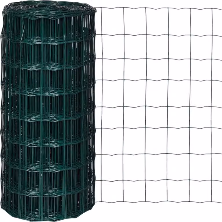 Maison Exclusive - Recinzione da giardino in rete metallica 10 x 0,8 m 100 x 100 mm maglia