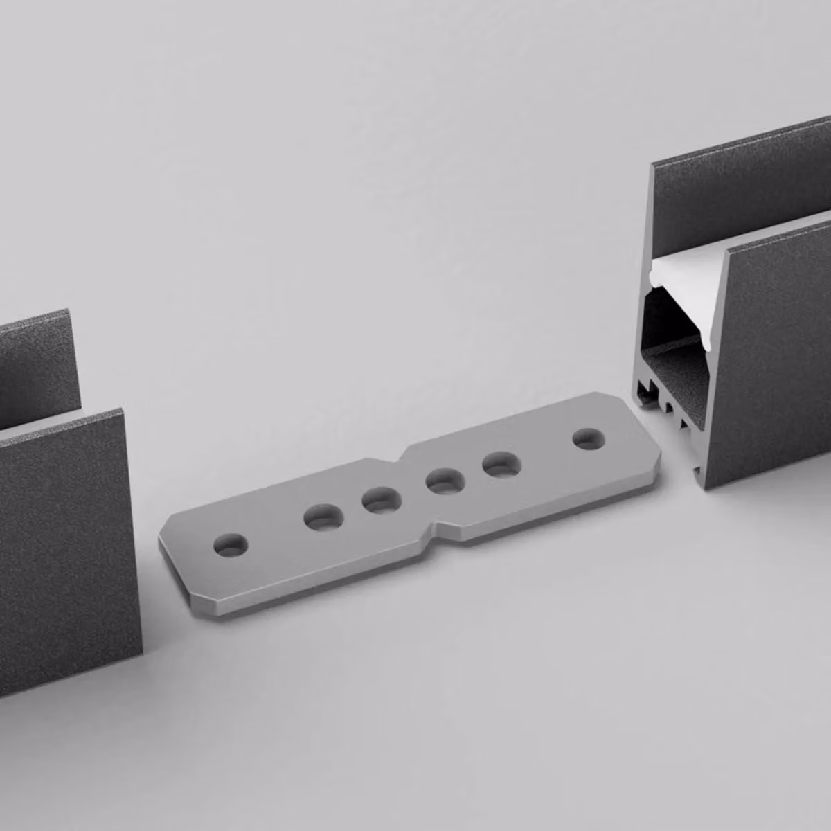 Accessorio Arelux Prf011 Per Il Collegamento Lineare Di Due Dispositivi Prf011