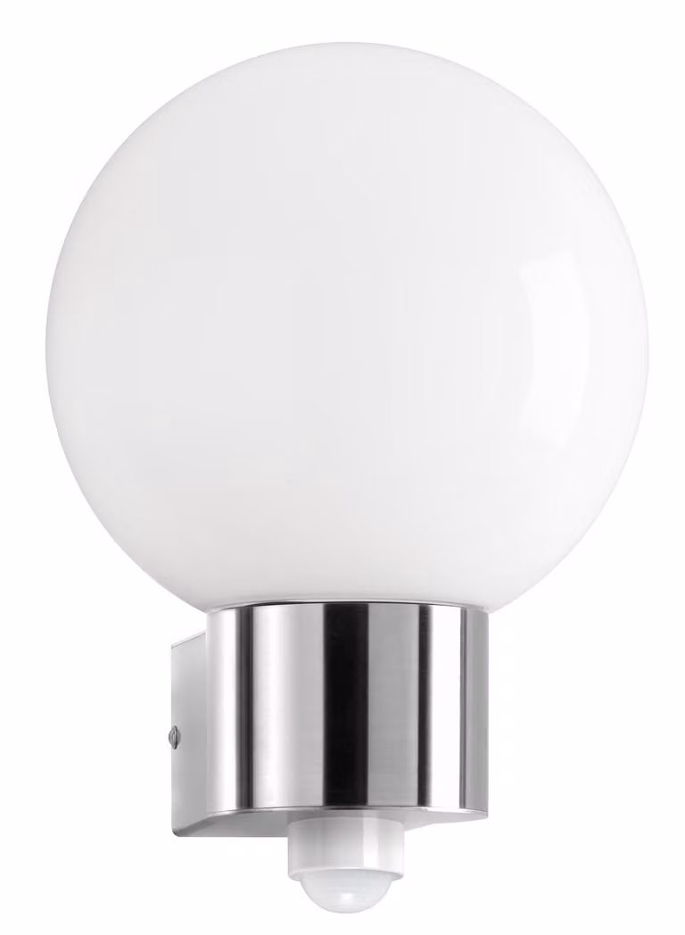 CMD Lampada da esterno per pareti, modello Aqua Ball, con sensore di movimento, codice prodotto 93/BM