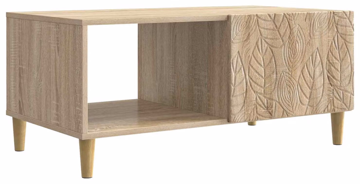 Tavolino da salotto Rovere Sonoma 90 x 50 x 40 cm