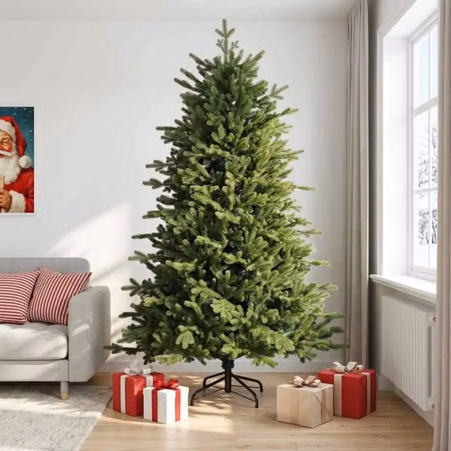 Albero di Natale Artificiale con Rami Pieghevoli 240 cm 42055586