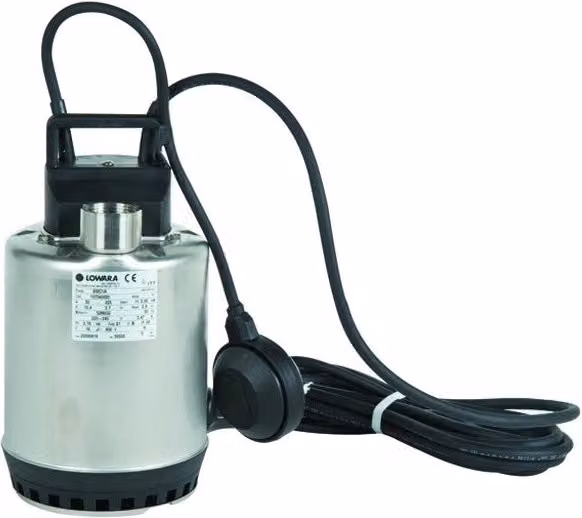 Elettropompa Sommergibile da Drenaggio in Acciaio 0,25 kW 230 V LOWARA