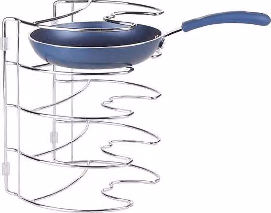 Organizer da cucina, acciaio inossidabile, argento, 50 cm