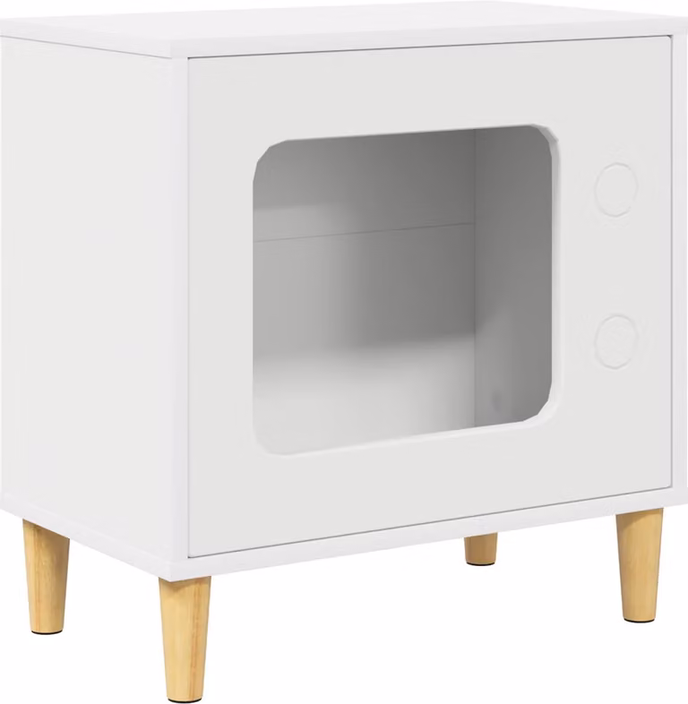 Casa per Gatti Bianco 51 x 30 x 52 cm Legno multistrato