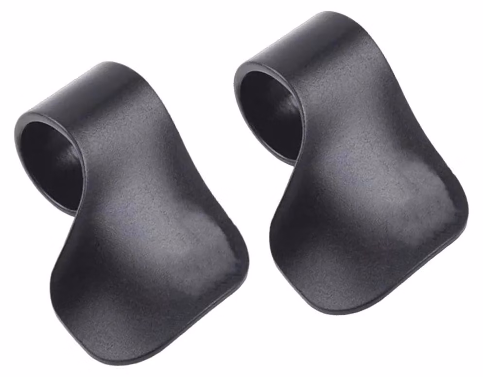 Manopole per motocicletta, design antiscivolo, comfort ergonomico, confezione da 2 pezzi