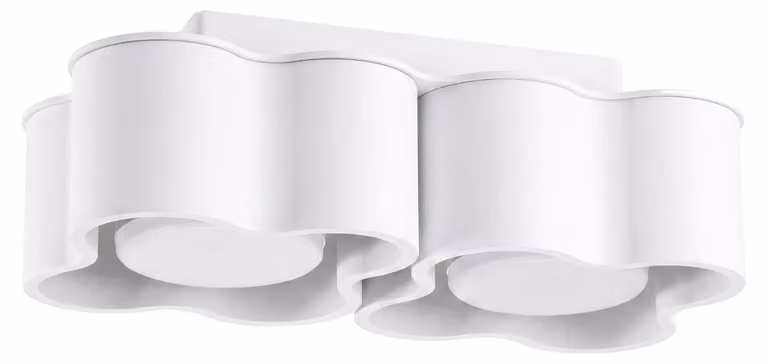 Plafoniera OVIO 2 bianca Gx53 2xGx53 10W alluminio 8x12x24,5cm Sollux Lighting