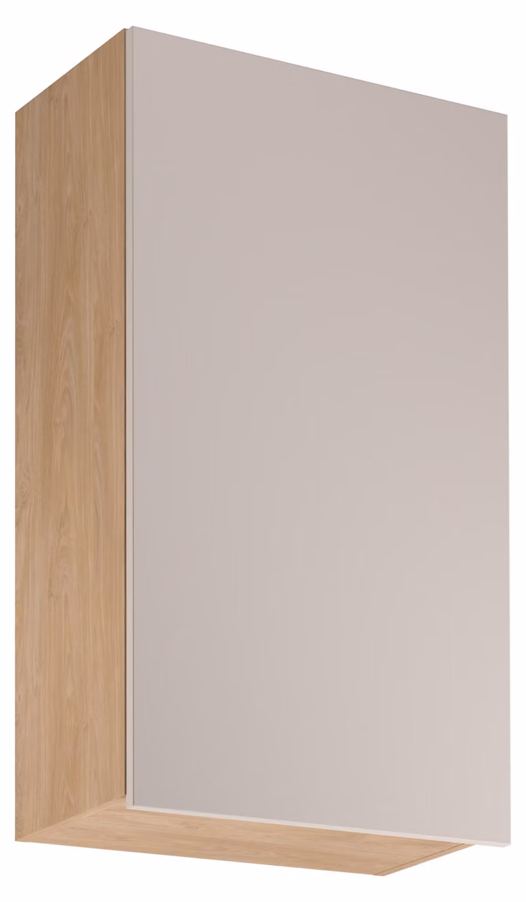 Pensile alto da cucina SALERNO - larghezza 60 cm, rovere / beige