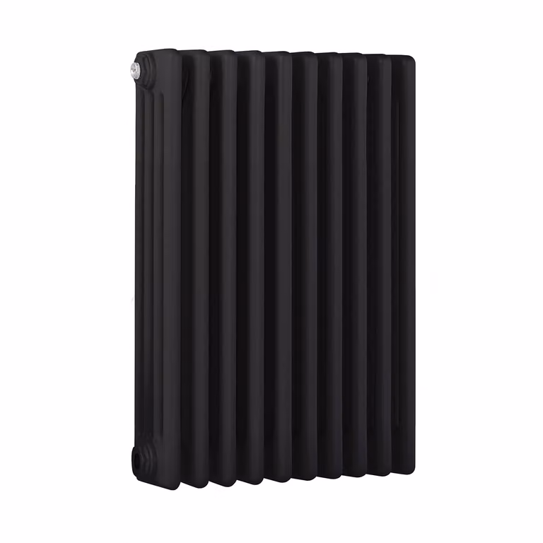 Radiatore Orizzontale a Colonne (4 Colonne) 600mm x 425mm - Nero (Midnight Nero) - Regent
