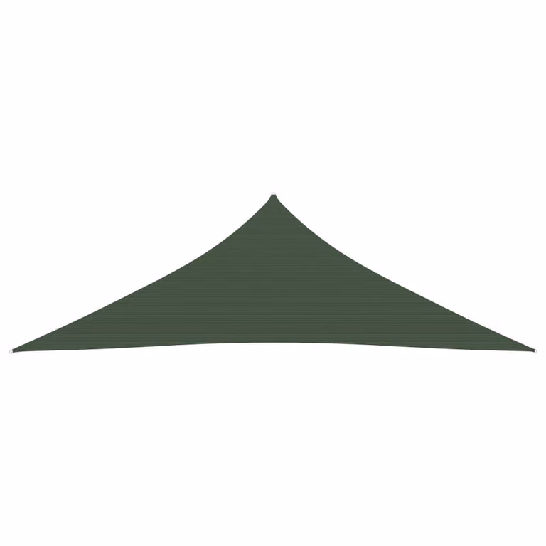 The Living Store Tenda da sole 160 g/m² Verde scuro 4x4x5,8 m HDPE