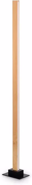 Piantana Industrial Ideal Lux Craft in Legno e Metallo con LED 26W Luce Bianco Caldo