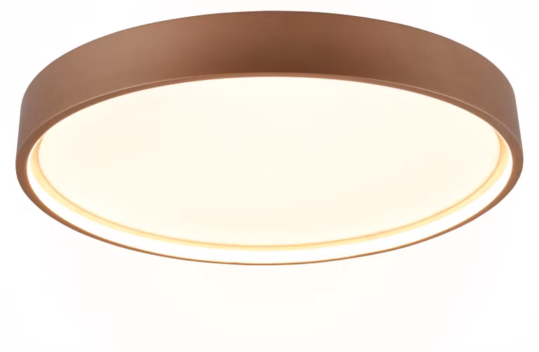 Plafoniera a LED Coffee opaca, Ø 45 cm