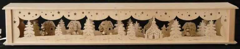 Alzata per piante da interno, adatta anche per piante invernali, con illuminazione. Dimensioni: 72x10x10 cm. Nuova