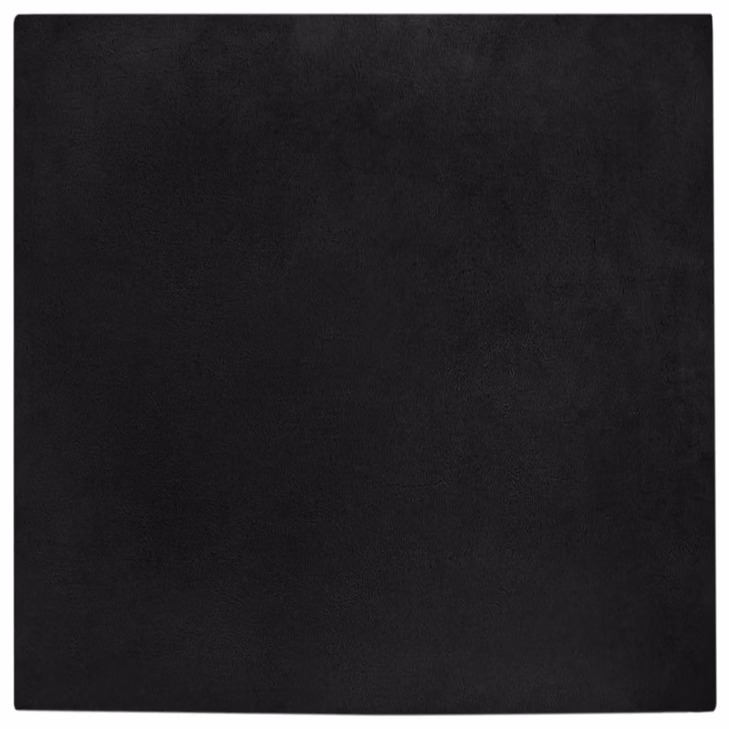 Tappeto in ecopelliccia antiscivolo vidaXL Nero 240 x 240 cm – 2