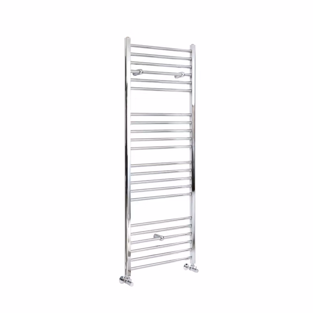 Scaldasalviette di Design Cromato - Termoarredo Bagno Piatto - 1600 x 500mm - 420W - Kent