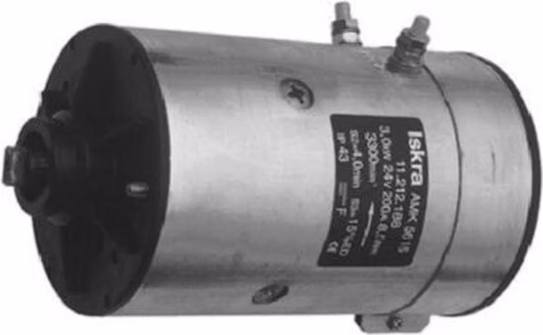 Motore elettrico avviatore generatore 24 V 3 kW 3.300 giri/min MAHLE per diversi veicoli.