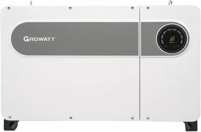 Inverter ON-GRID Growatt MAX 60KTL3-LV 60KW trifase 380V prosumer con WiFi bianco