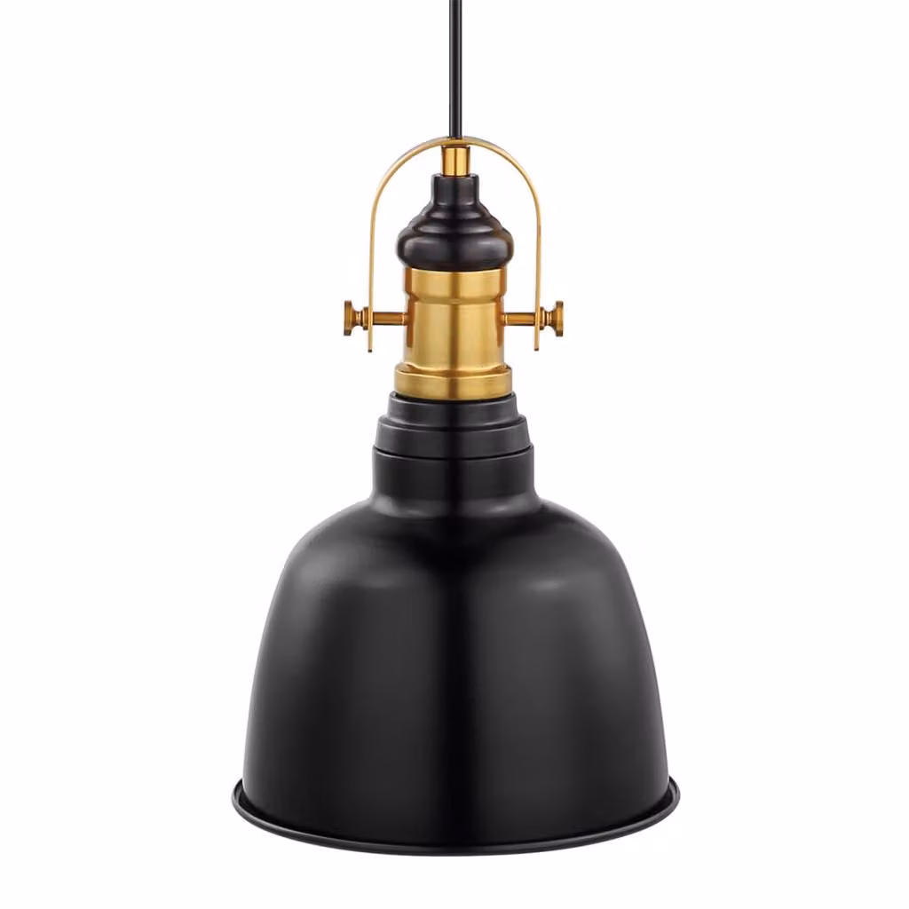EGLO lampada a sospensione "GILWELL" nero e bronzo 49693