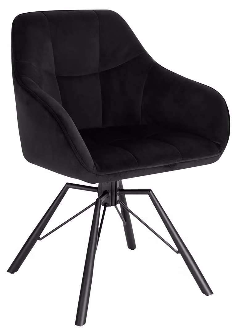 Sedia - Sedia da pranzo - Sedia da pranzo girevole - Ergonomica - Sedia da pranzo con braccioli - Confortevole