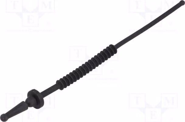 4 connettori per ventole, colore nero, FMB-1, elementi di montaggio, diametro foro: 4,5 mm