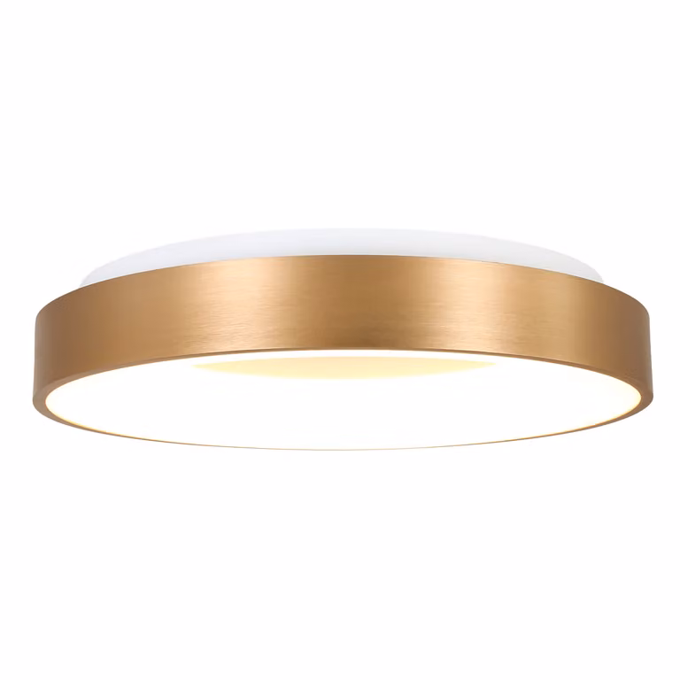 Plafoniera - oro - Ringlede -  plastica metallo - Ø 48cm - LED - 2563GO - Steinhauer