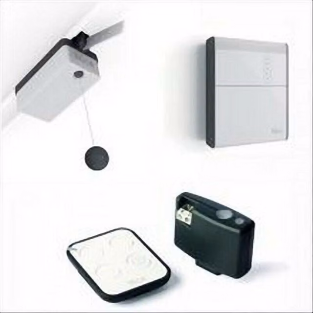 Kit di automazione Nice Spy800 per porte sezionali e basculanti, forza 800 N, colore bianco