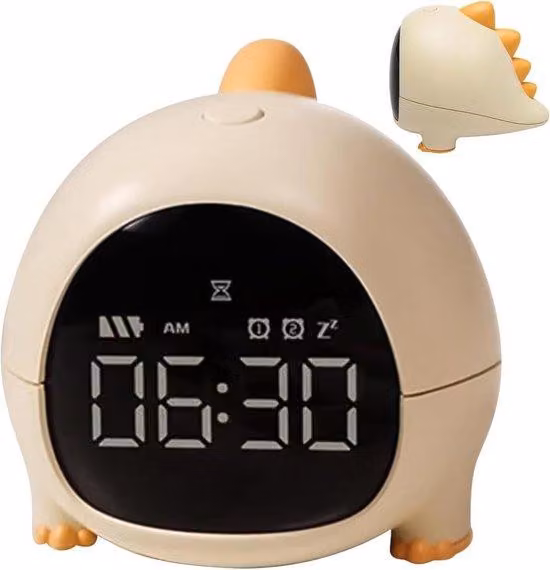 Dispositivo digitale per l'addestramento al sonno con display a LED per la cameretta dei bambini
