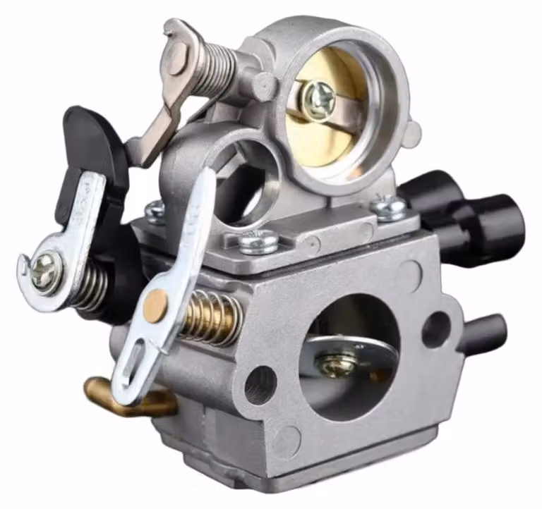 Carburatore - Carburatore per motoseghe - Compatibile con i modelli MS171, MS181, MS201 e MS211 - Sostituisce i codici C1Q-S269 e C1Q-S191 - Distanza dei fori: 31 mm